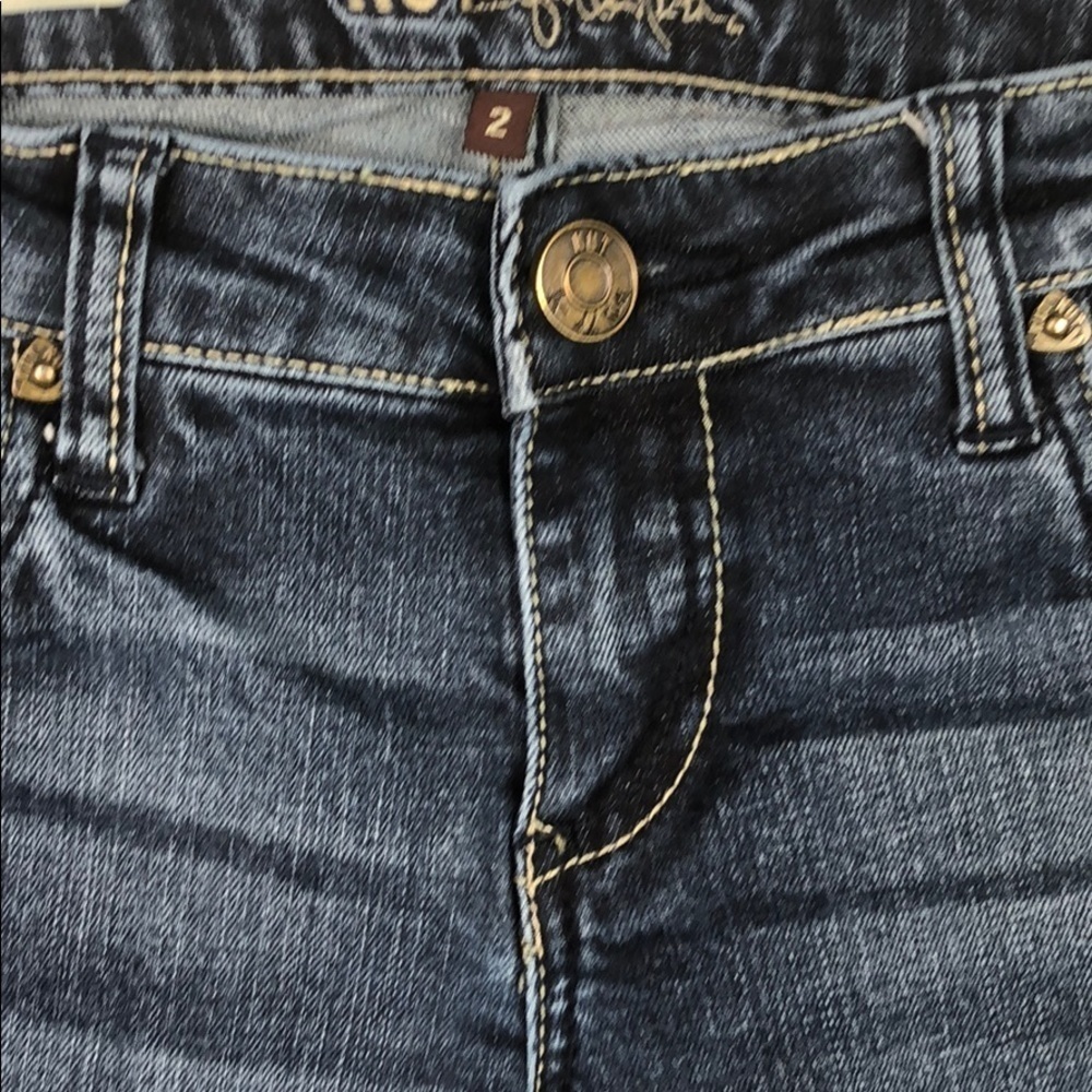 KUT Catherine Boyfriend Skinny Straight Jeans 2 - Picture 5 of 14
